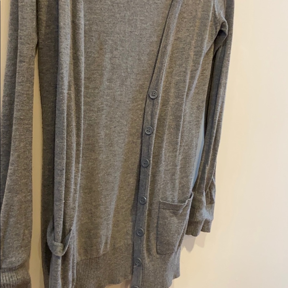Gray Cardigan - Picture 6 of 7